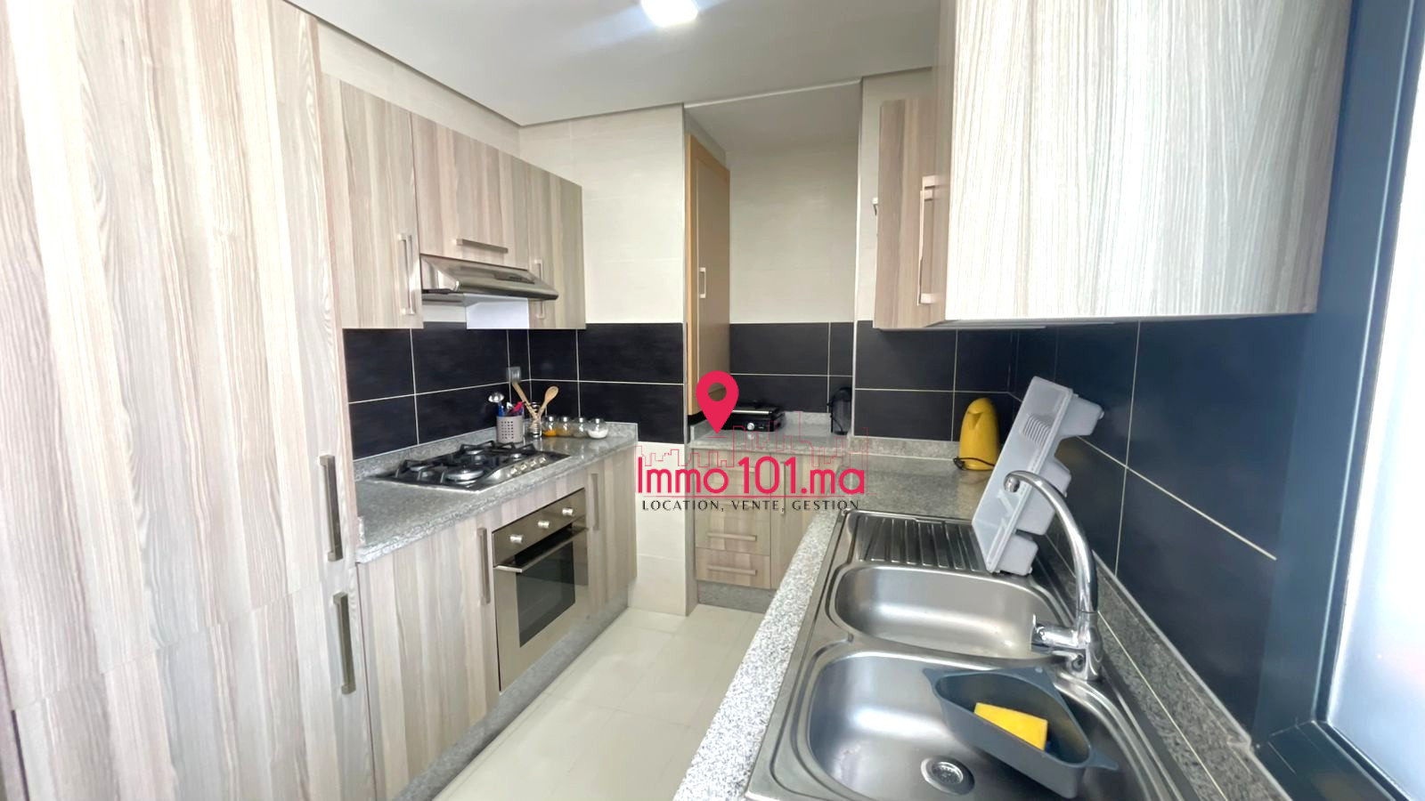 Location appartement meublé à Prestigia – Hay Riad SILAM2272